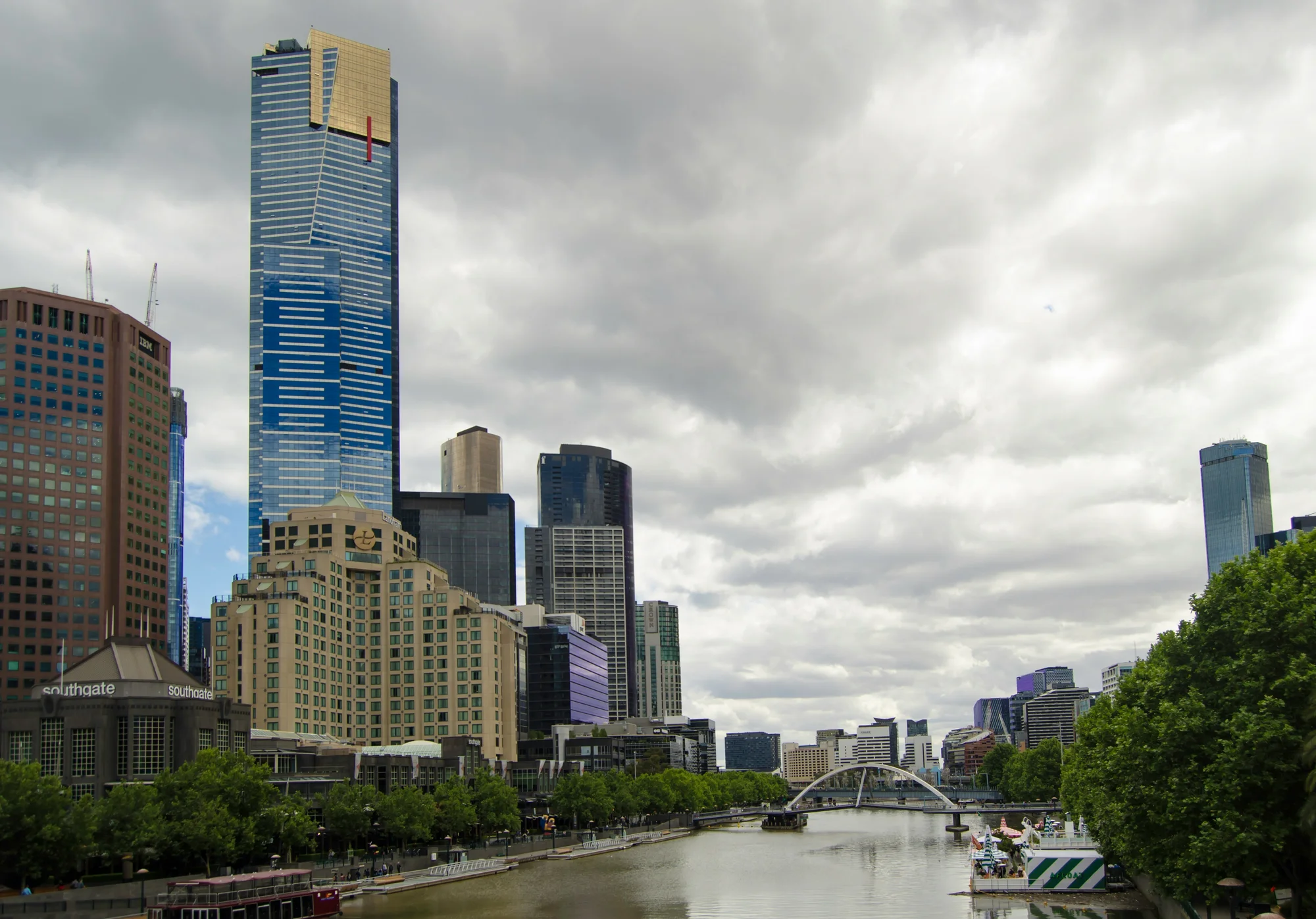 Stunning photograph of Eureka Tower in Melbourne, a modern symbol of the Australian city.